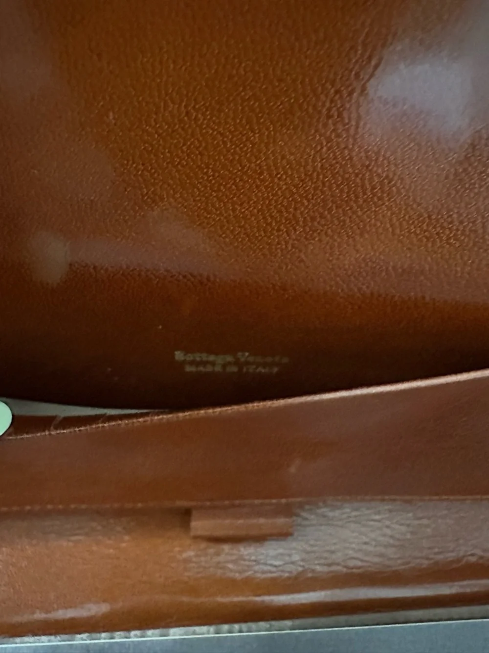Vtg Bottega Veneta Classic Cognac Leather Document Portfolio 12.75” x 9.25” READ